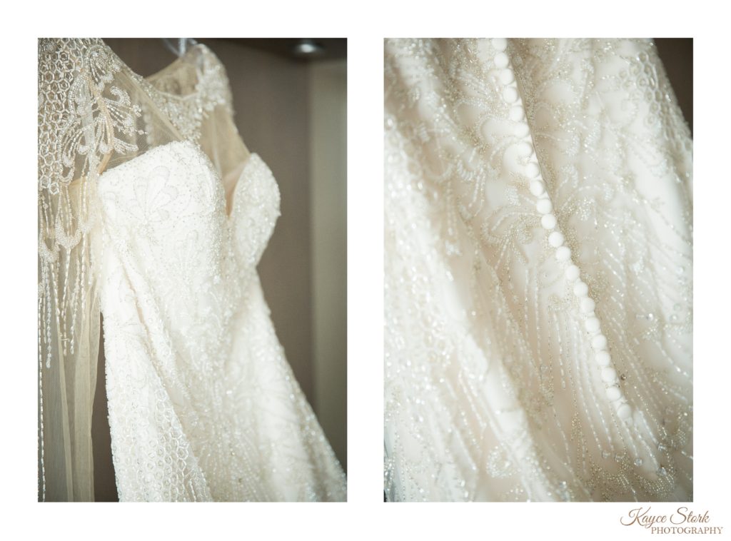lace overlay bridal gown, photographed at The Palace Casino, Biloxi by Kayce Stork Photography
