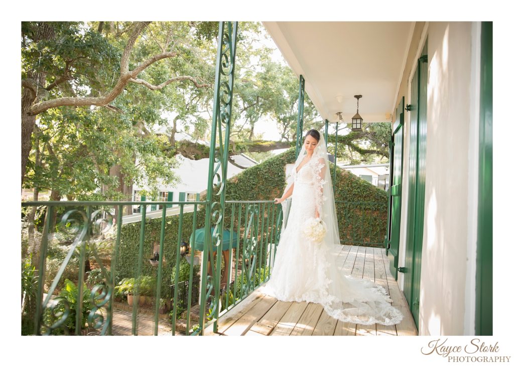 Classic Downtown Bridal Session in Biloxi Mississippi