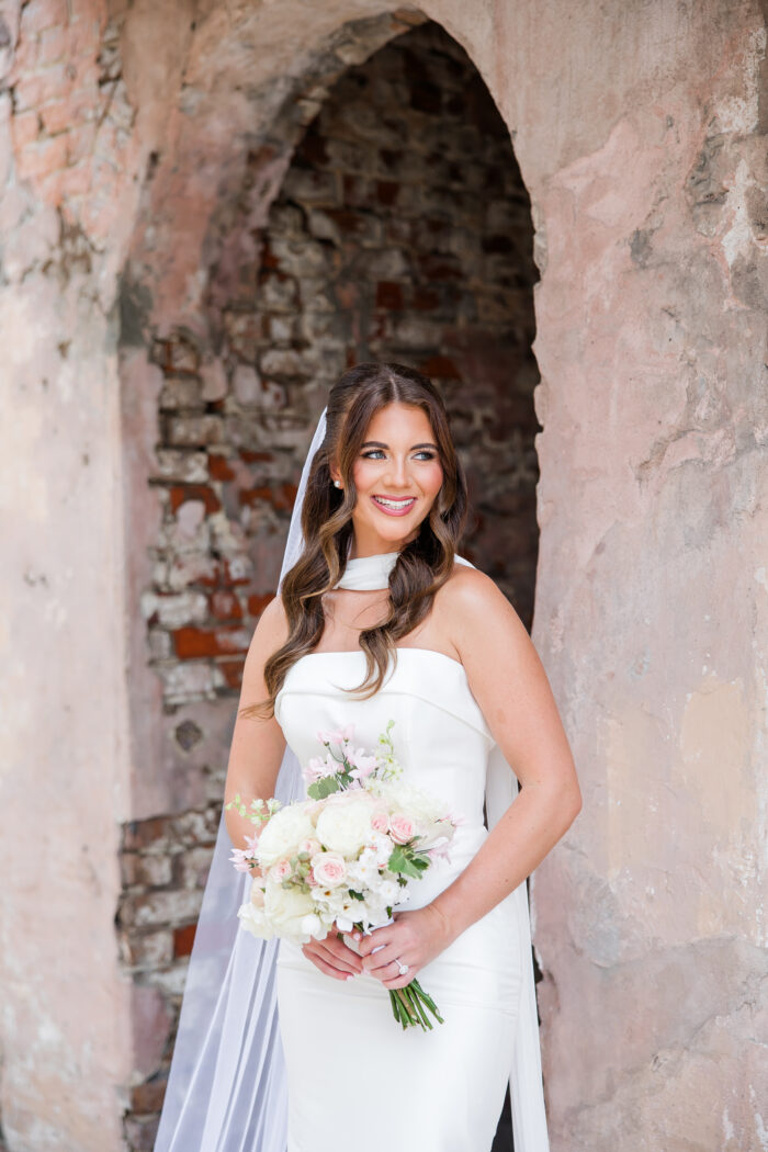 bridal portraits at race and religious