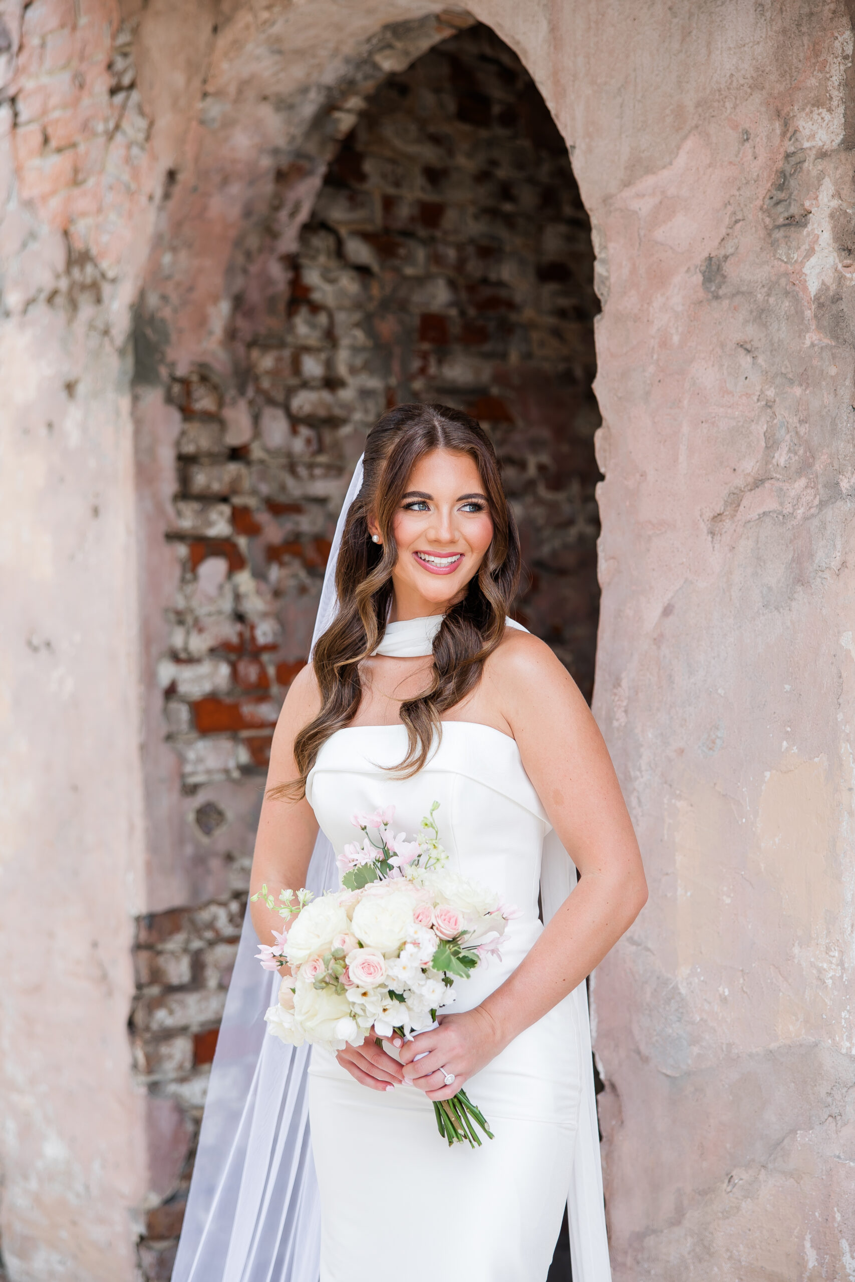bridal portraits at race and religious